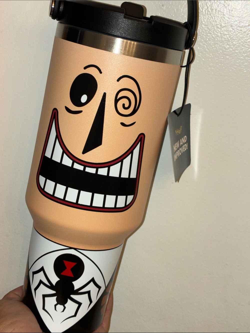 Nightmare before Christmas Mayor double sided tumbler